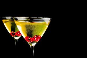 Casino Dice Martini in Las Vegas