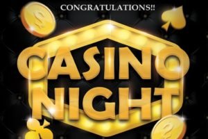Casino Party Flyer